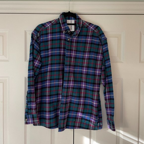 Collusion Plaid Shirt - Picture 1 of 2